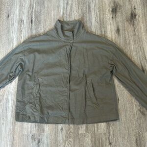 Eileen Fisher Women's Green Jacket Size XS